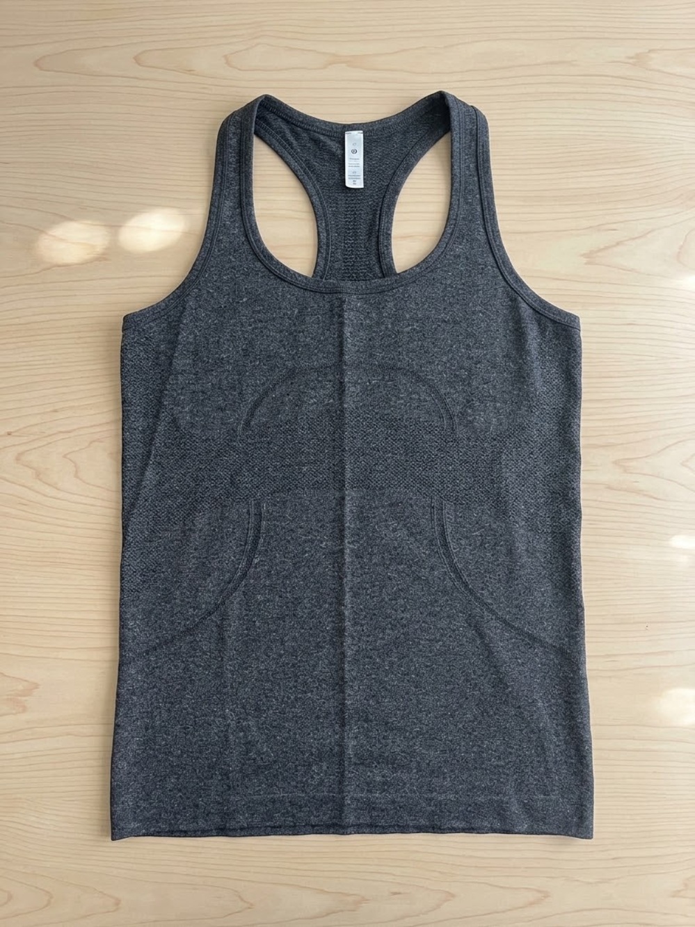 lululemon athletica Dark Gray Racerback Tank